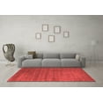 thumbnail image 3 of Ahgly Company Indoor Rectangle Abstract Red Contemporary Area Rugs, 5' x 8', 3 of 4
