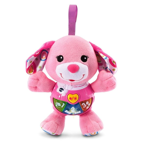 VTech Cuddle & Sing Puppy™ Pink - English Version