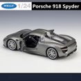 thumbnail image 3 of Welly 1:24 Porsche 918 Alloy Sports Car Model Diecasts Metal Racing Car Vehicles Model Simulation Collection Childrens Toys Gift, 3 of 6
