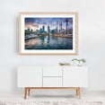 thumbnail image 5 of Marina & Skyline 02 - Toronto Ontario Canada Photography Oak Framed Wall Art Print 24 x 36 inches, 5 of 6