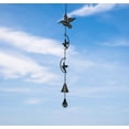 thumbnail image 2 of Set of 2 Metal Rustic Hummingbird & Butterfly Wind Chimes Outdoor Home Garden Decor, 2 of 5