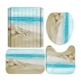 thumbnail image 2 of 3D Digital Printing Shower Curtain 4 Pieces For Home / Hotel / Party Decoration 180 * 180cm, 2 of 9