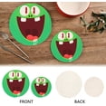 thumbnail image 4 of SKYSONIC Funny Cartoon Monster Pot Holders Trivets, 2 Pcs Heat Resistant Trivets,Cute 3D Face Cotton Thread Weave Mats for Hot Pads Pans Pot Bowl Teapot for Kitchen Decor, 4 of 7