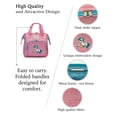 thumbnail image 2 of Bolsa de pañales Baby Doll HappyVK rosa con cambiador para niñas, 2 of 7