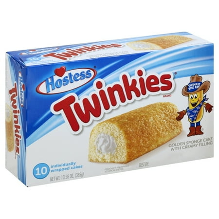 Hostess Twinkies Cakes, 10 count, 13.58 oz