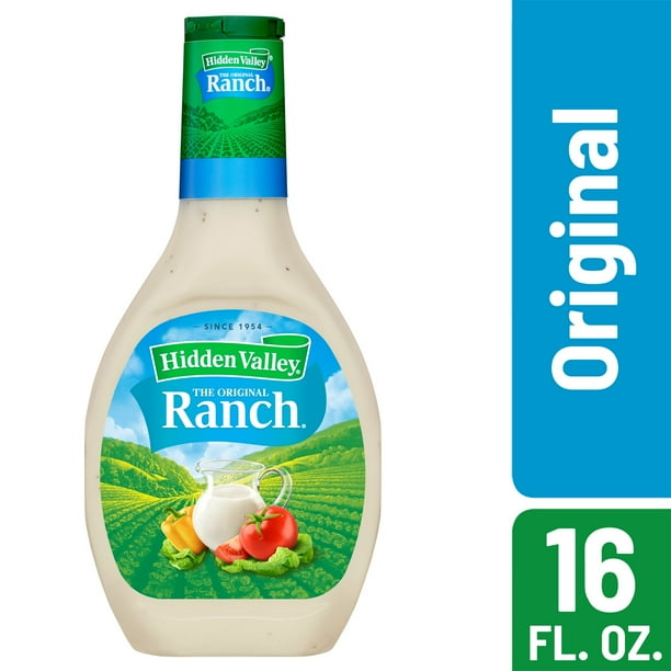 Hidden Valley Original Ranch Salad Dressing & Topping, 16 Fl Oz