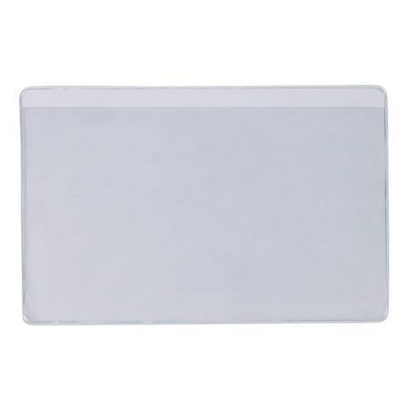 UPC: 0848109029221 | Office Depot® Brand Super-Scan Press-On Vinyl Envelopes Long Side Open 4 x 6 Clear Pack Of 50 Envelopes