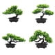 thumbnail image 2 of Matsuzay Faux Tree Artificial Plant Green Pot Garden Decor DIY Prop Oficina Hotel Sala de estar Pasillo Decorativo Calcomanía para el hogar Decoración tipo 4 Matsuzay HA083962-04, 2 of 6