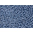 thumbnail image 2 of Colonial Mills 10' x 13' Blue Oval Handmade Braided Area Throw Rug, 2 of 2