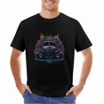 thumbnail image 2 of Car T-shirt Automobile unisex T-shirt Unisex tees Causal cotton Colourful print, 2 of 5