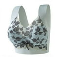 thumbnail image 3 of Hoshose 2PC Womens Wireless Bra Breathable Lace Bralettes Comfort Full Coverage Everyday Bras, 3 of 3