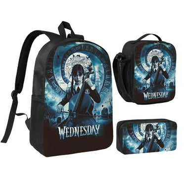 Wednesday 3-Piece Backpack Set – bag   case   lunch bag