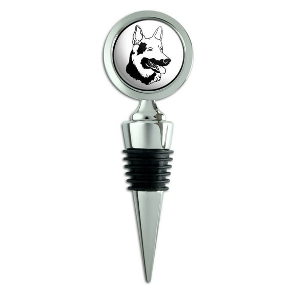German Shepherd Dog Wine Bottle Stopper