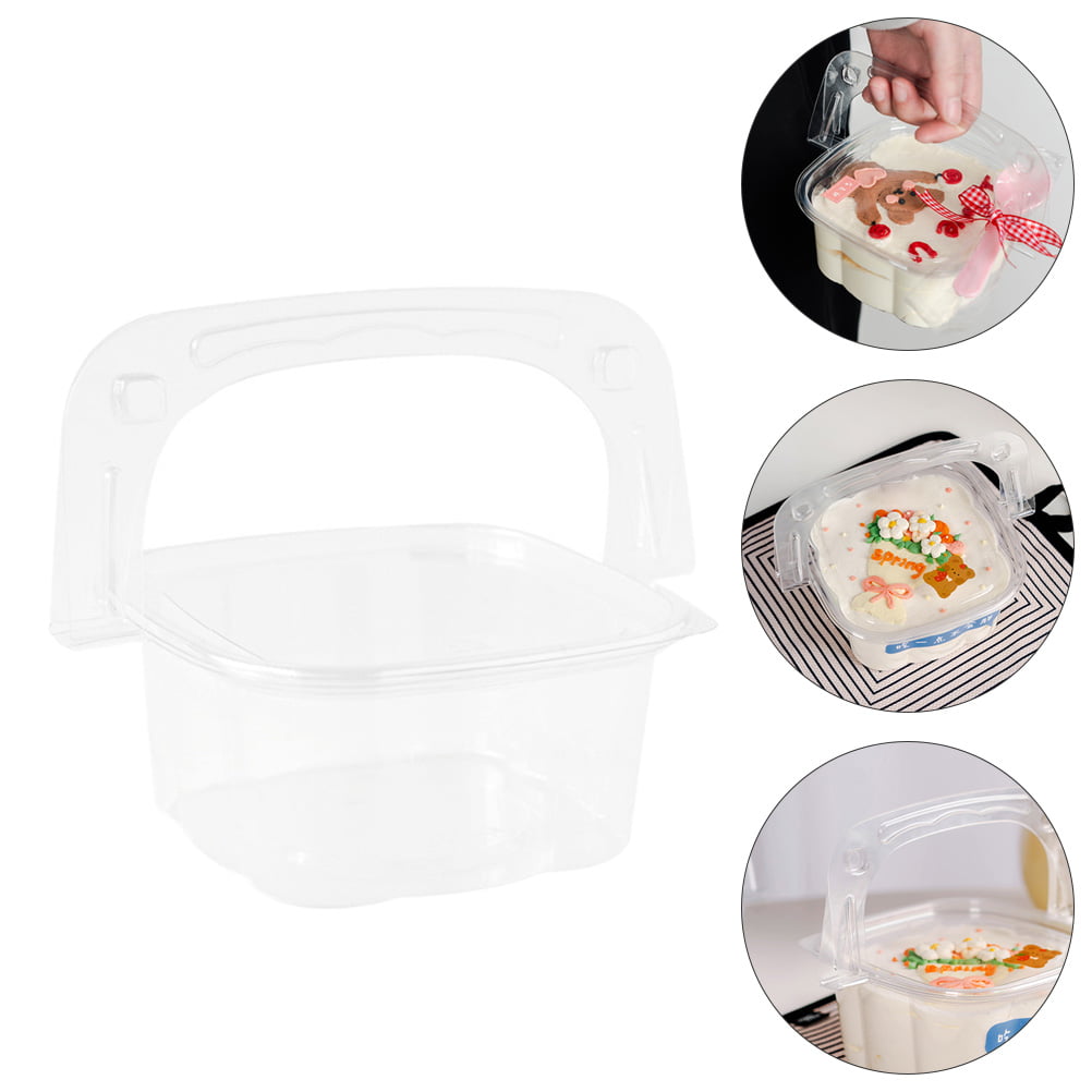 Multi Functional Clear Mousse Cake Storage Pail Food Packaging Bucket Ice  Cream Cake Tub with Lid - China Multi-Functional Food Storage Deli  Container, Short-Term Sauce Storage Pail