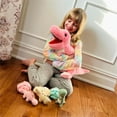 thumbnail image 4 of MorisMos 23.6" Stuffed Dinosaur Toy Mommy Dinosaur Plush with 3 Baby Stuffed Dinosaur Toys, 4 of 9