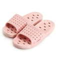 thumbnail image 2 of Spencer Anti-Slip Slides Sandals for Women Men, Bathroom Shower Slippers Quick Drying Shower Shoes Lightweight Clouds House Slippers, Size 6-14, 2 of 11