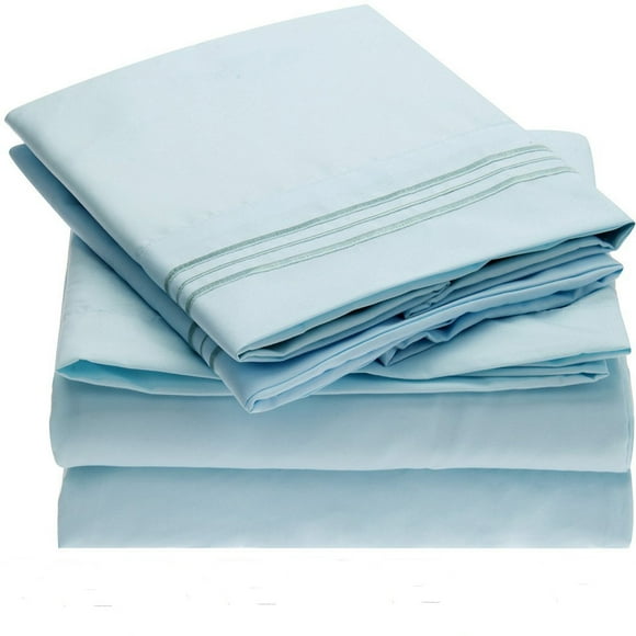 Solid Color Sheets, Four-piece Bedding Set, Super Soft And Cool Sheets-anti-wrinkle, Anti-fade, Anti-stain