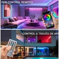 thumbnail image 3 of Tira De Luz Led Neón 12.8m App Bluetooth Flexible Rgb Ip68, 3 of 4