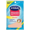 thumbnail image 2 of Dr. Scholl's Moleskin Plus Soft Padding All Day Relief Thin Cushions, 3 ct, 2 of 3