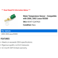 thumbnail image 2 of Water Temperature Sensor - Compatible with 2000, 2002 RX300, 2 of 2