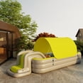 thumbnail image 2 of Swimming Pool Inflatable Slide Swimming Pool Supply Portable Water Play Recreation Facility for Outdoor Backyard Water Party, 2 of 5