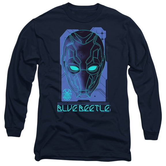 Blue Beetle (2023) Large Mask Unisex Adult Long-Sleeve T Shirt