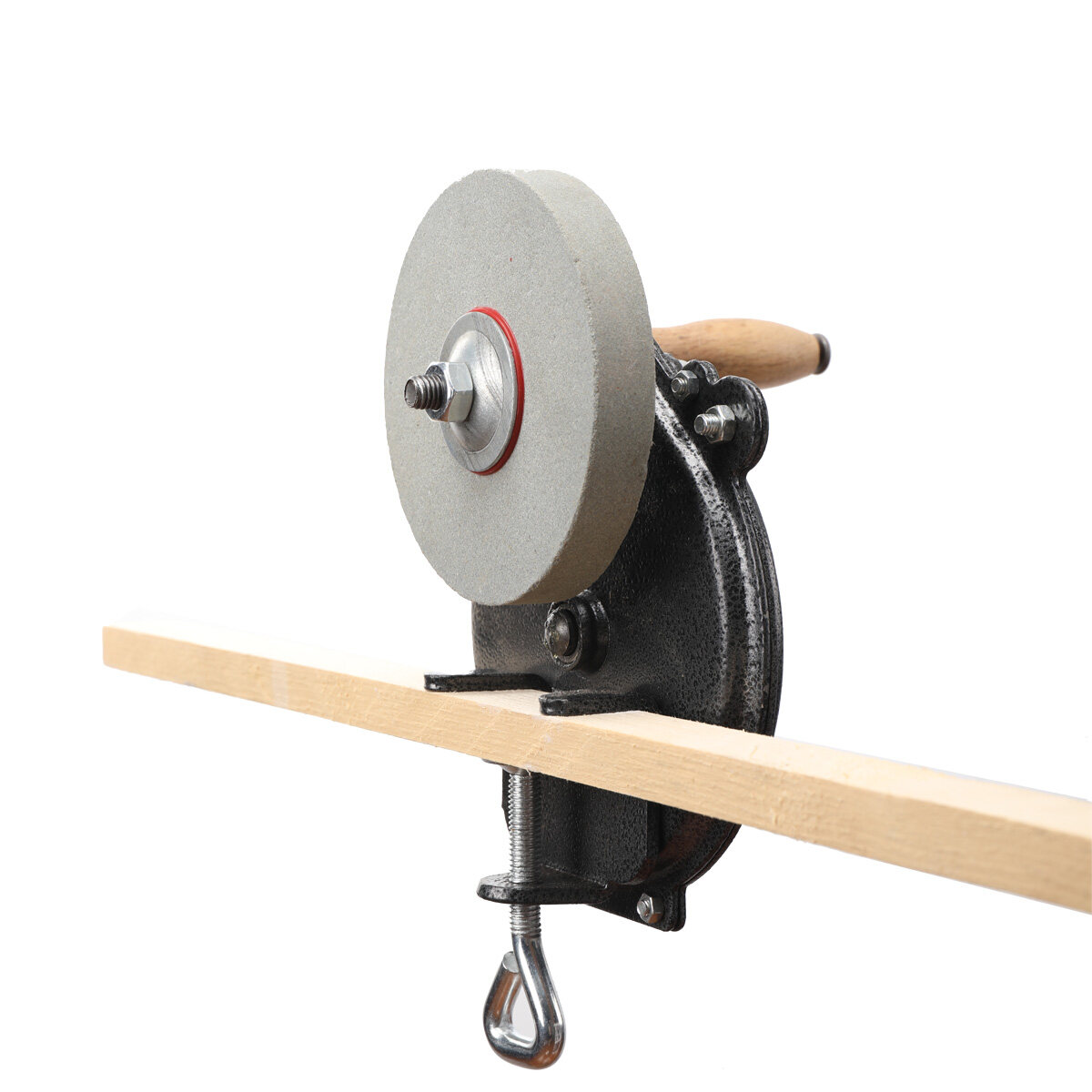 CDZHLTG Cast Iron 6" Hand Grinder Hand Bench Mount Hand crank Grinder Sharpener Tool