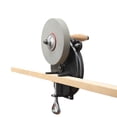 thumbnail image 3 of CDZHLTG Cast Iron 6" Hand Grinder Hand Bench Mount Hand crank Grinder Sharpener Tool, 3 of 13