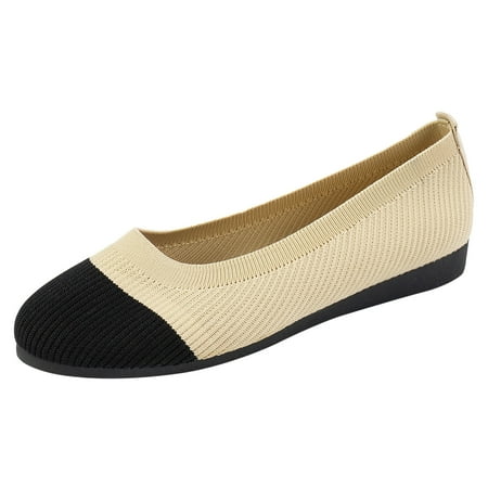 

Jungdeepe Women Casual Shoes Fashionable New Pattern Simple Color Matching Flat Bottomed Comfortable Non Slip Breathable All Season Shoes Casual Shoes Women New Flat Wedge Womens Sandals Size 8 Womens