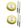 thumbnail image 1 of W10112253 Mixer Gear W10380496 Carbon Brushes for 5K45SS 5K5SS Mixers Replace Parts 4162897, 1 of 5