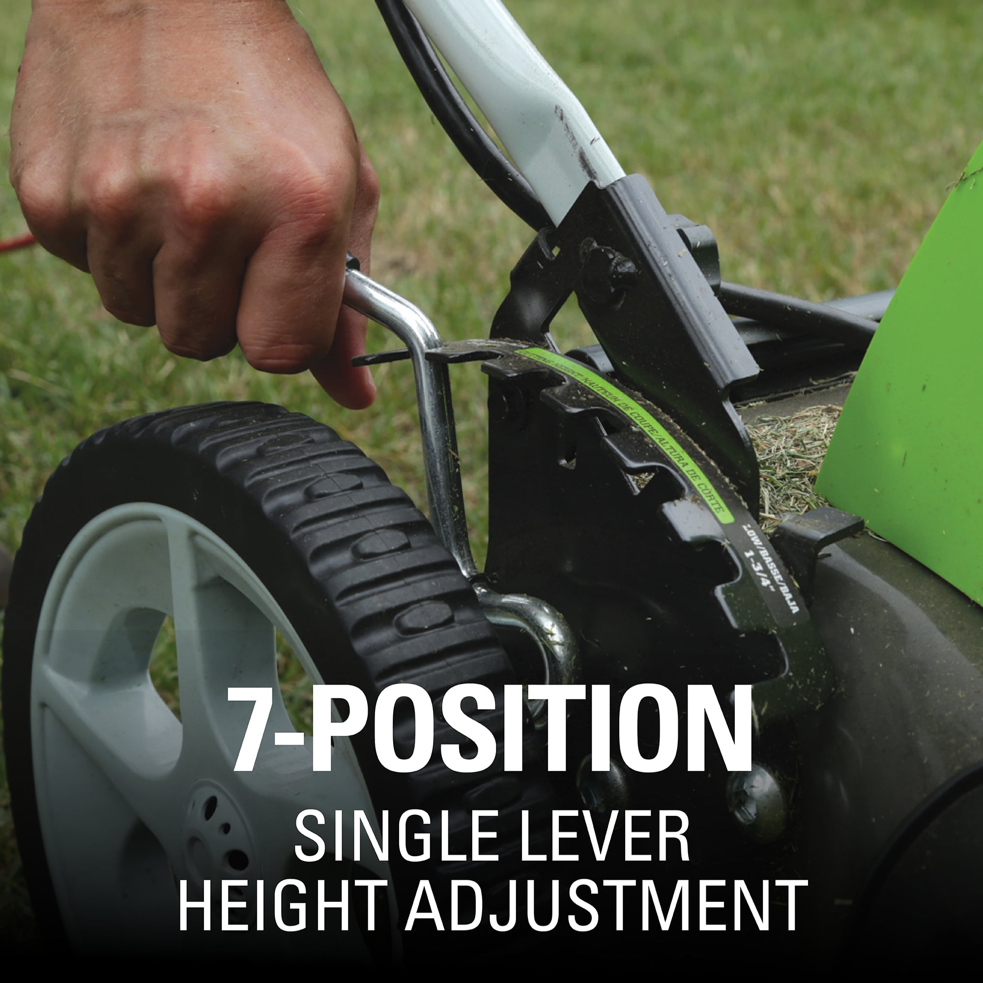 Greenworks 21 inch online electric lawn mower