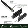 thumbnail image 6 of EXLEAF Single Metal Blade Razor for Men Women Reusable Eco Safety Razor Travel Razor for Close Smooth Shave, 6 of 7