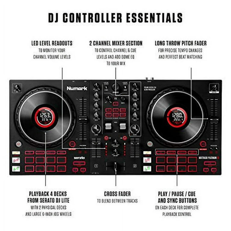 Numark Mixtrack Pro FX 2-Deck DJ Controller