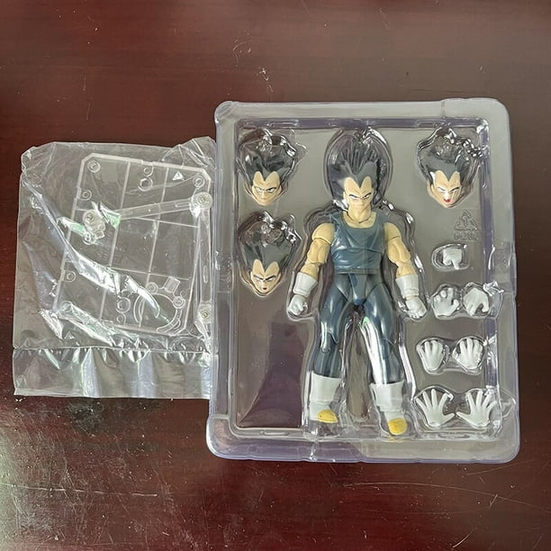 SHFiguarts Dragon Ball Z Majin Vegeta superhéroe Saiyan MODELO DE figura de acción juguetes niños regalo de cumpleaños muñeca genialsin caja zhangmengya unisex