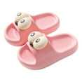 thumbnail image 3 of Rumantou Girls Boys Slide Sandals Kids Summer Comfortable Slippers Kids Cloud Slides Boys Girls Pillow Slippers Slip-On Slide Sandals Summer Beach Pool Shoes Indoor and Outdoor for US 13,Pink, 3 of 7
