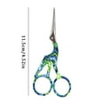 thumbnail image 3 of Less Than 5 Cutter Stainless Steel Ribbon Cutting Titanium 115MM Vintage Tea Cutting Thread Scissors Tool, 3 of 7