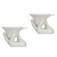 thumbnail image 5 of TAILTOSS Porcelain Tea Filter Hand Shape 2Sets 3.34X2.75X2.44Inch For Teaware, 5 of 10