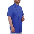 thumbnail image 3 of Manteau de Chef pour Homme à Manches Courtes Veste de Chef, 3 of 5