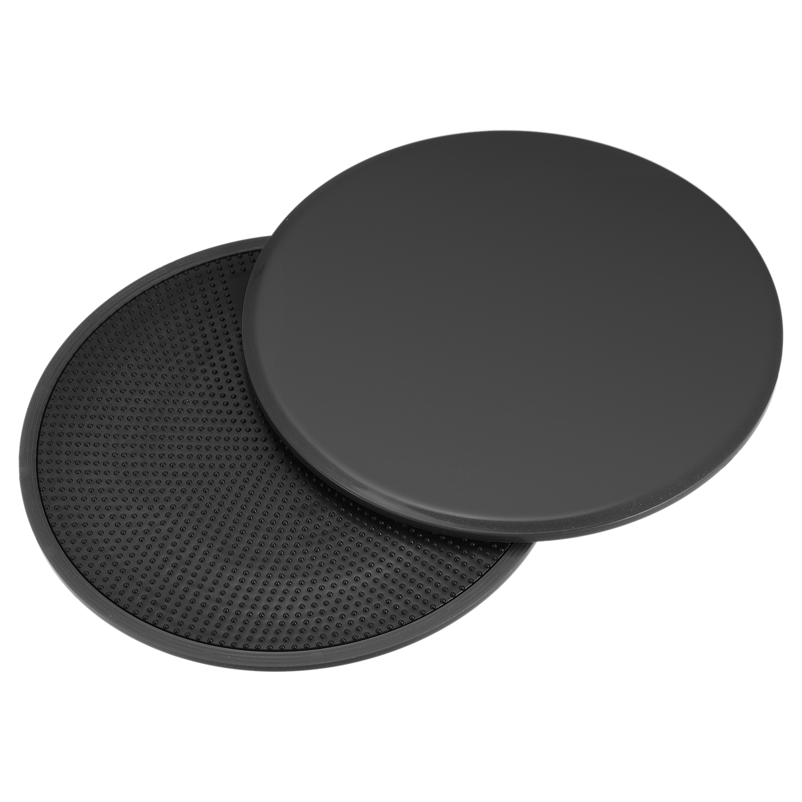 Disques Glisseurs D'Entraînement Ovales - Double Face Pour Sols Durs Et Tapis - 235x135 Mm - Fitness Maison
