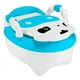 thumbnail image 3 of Escusado Entrenador De Bebé Inodoro Infantil Portátil para Baño, BLANCO/AZUL, 3 of 5