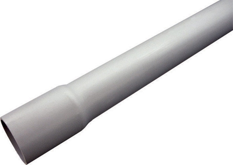 Schedule 40 PVC Conduit with Bell End, Trade Size 2", Nominal Length