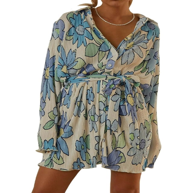 Blouses de Plage Décontractées pour Femmes, Tuniques à Boutons, Robe de Plage, Couvre-Maillot