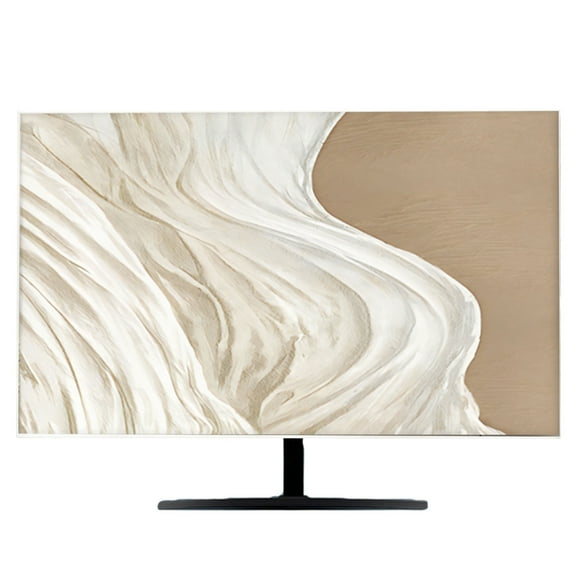 TV Cover, Dustproof Polyester Protective Cover for TV Screen, Indoor Bedroom, Living Room Decoration, Smooth Soft Dust Cover