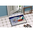 thumbnail image 2 of Corgi Highhacked Santa Claus Sleigh Door Mat, 2 of 4