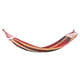 thumbnail image 3 of Hamaca ligera para viajes al aire libre con barra separadora de madera dura Hamaca portátil para acampar con rayas rojas, 3 of 8