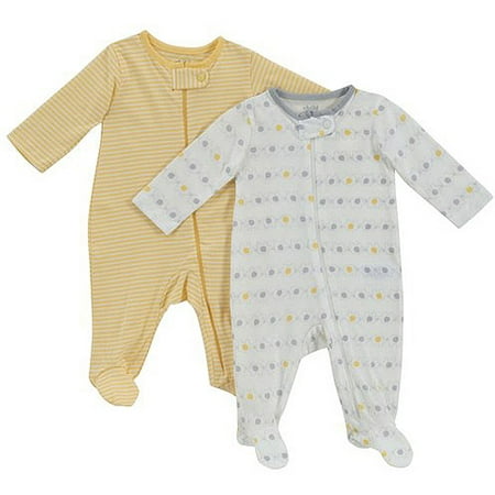 Child of Mine by Carter's Newborn Baby Unisex Sleep n' Play, 2-Pack