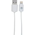 thumbnail image 5 of Manhattan iLynk - Lightning cable - Lightning male to USB male - 3.3 ft - white - retractable, 5 of 6