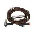 thumbnail image 3 of Cable para auriculares, cable para auriculares, cable para auriculares plateado, cable para auriculares con control de micrófono, rendimiento de alta gama, 3 of 12