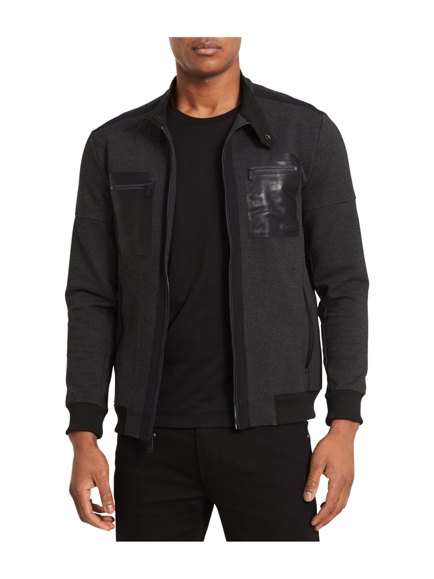 calvin klein men's bomber coat