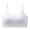 White, variant on Sports Bras for Women, Wireless Bras, Women's Steel Ring Gathering Bra Underwear Daily Bra Clearance Under $10